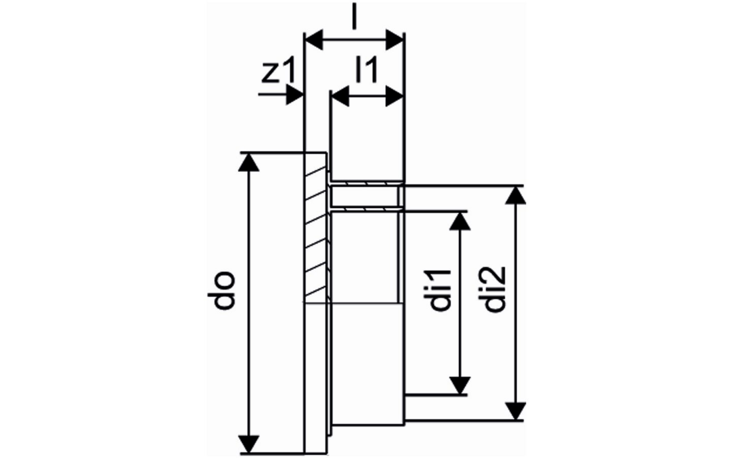 Tulppa kanavaan eristetty 160/125mm