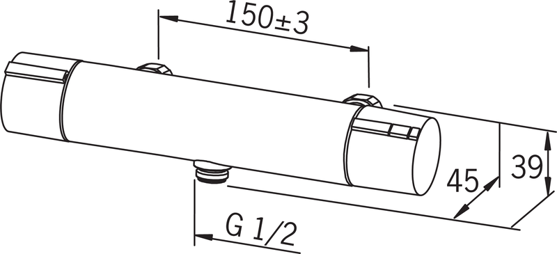 Suihkuhana Oras Cubista 2470 Eco