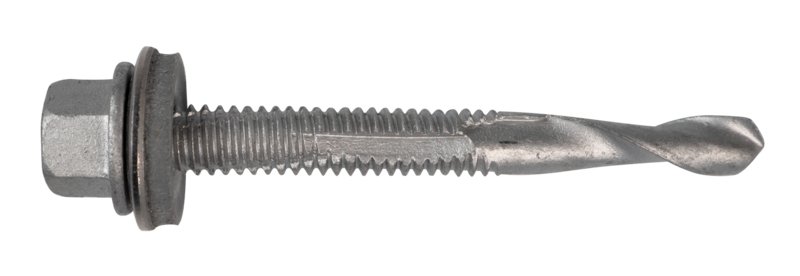 Poraruuvi Ejot Q7 5,5x50 E14 esikoottu tiivistealuslevy Silver Ruspert 250kpl