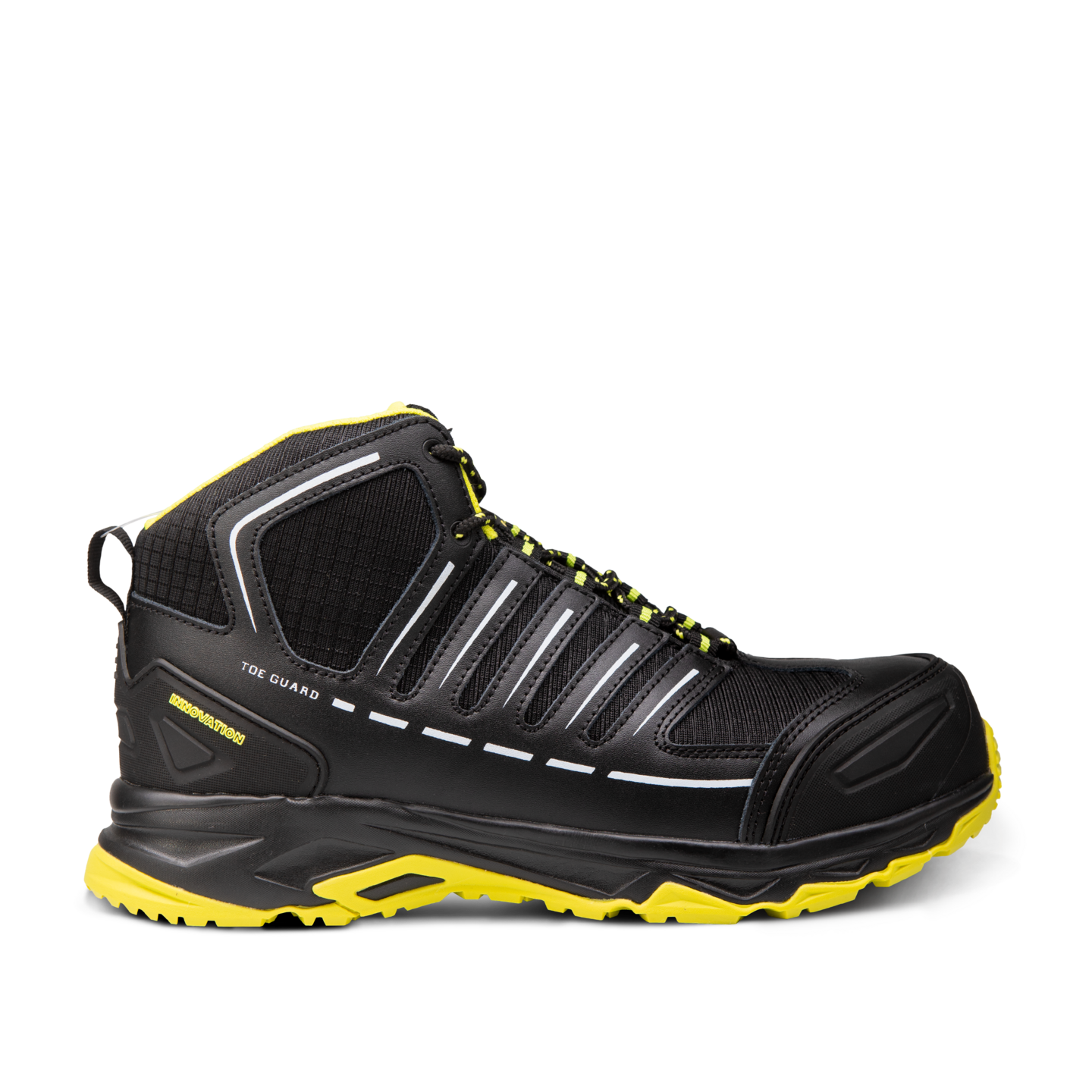 Turvakengät Toe Guard Jumper musta-keltainen