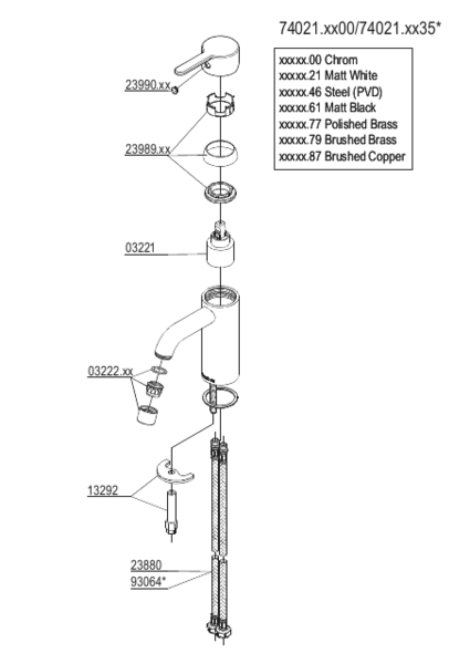 Pesuallashana Damixa 74021.87 Silhouet kupari