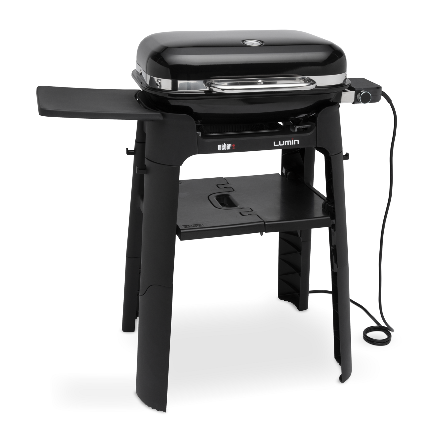 LUMIN WEBER ELGRILL MED STATIV, BLACK
