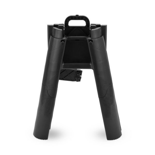 Jalusta sivutasolla Weber Lumin Compact -sähkögrilliin