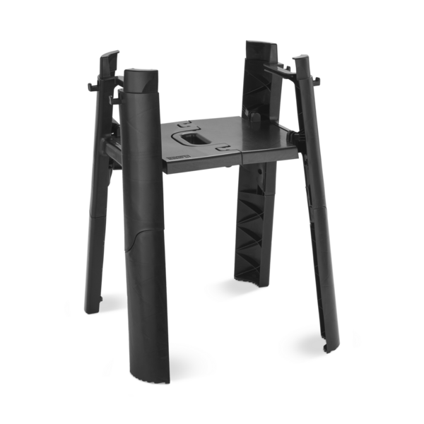 Jalusta sivutasolla Weber Lumin Compact -sähkögrilliin