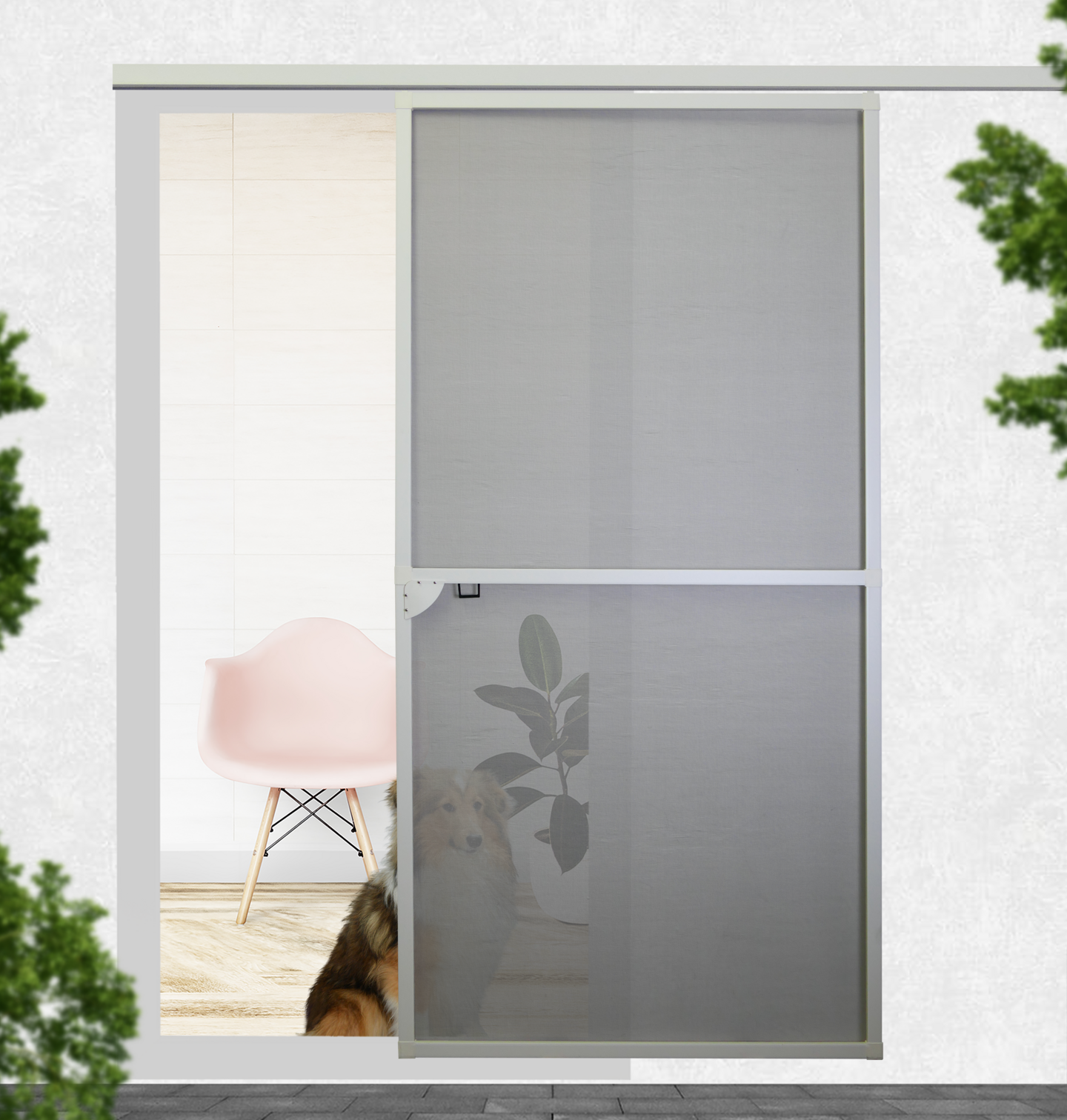 Liukuoviverho Ötökkä 120x240cm