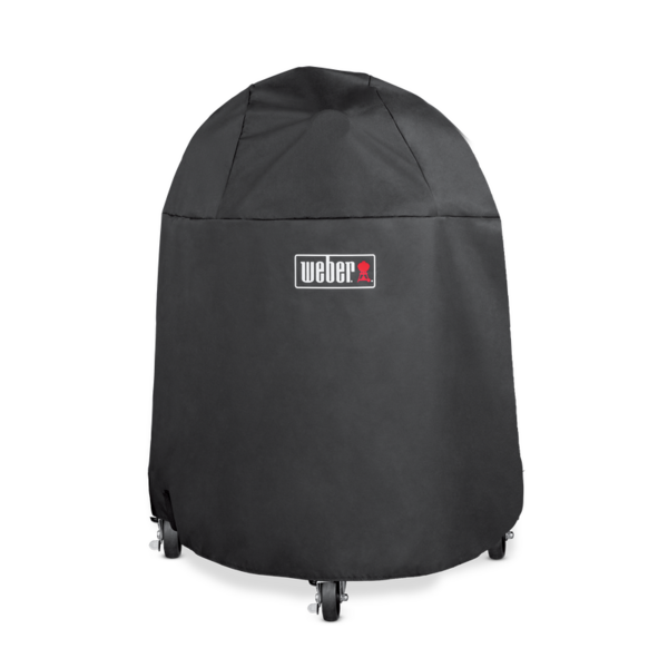 PREMIUMÖVERDRAG WEBER SVART, SUMMIT KAMMADO E6 / CHARCOAL