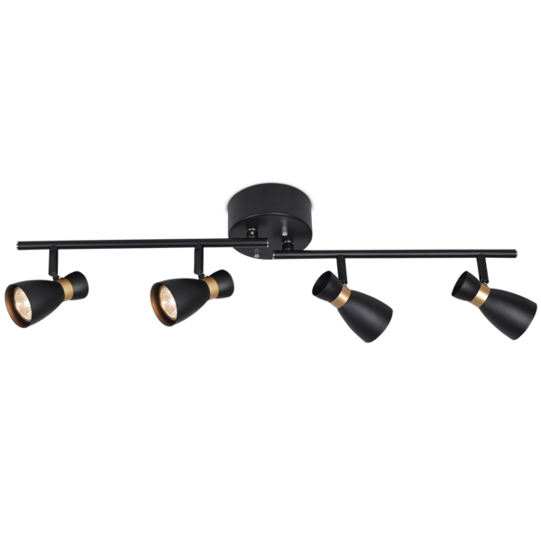 Spottivalaisin Sessak Zion 4-osainen musta/kulta