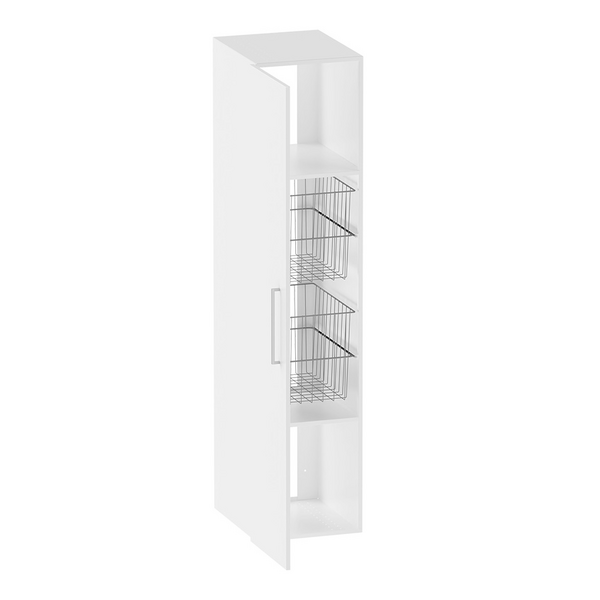 TVÄTTKORGSKÅP POLARIA SOLO 400X500 VIT