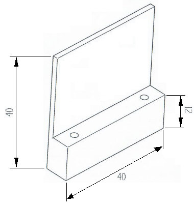 Peilikaapin vedin Cello kromi 2kpl