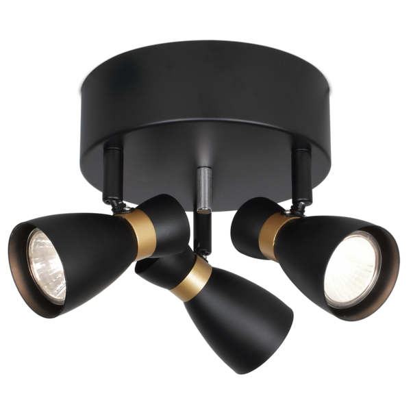 Spottivalaisin Sessak Zion 3-osainen musta/kulta
