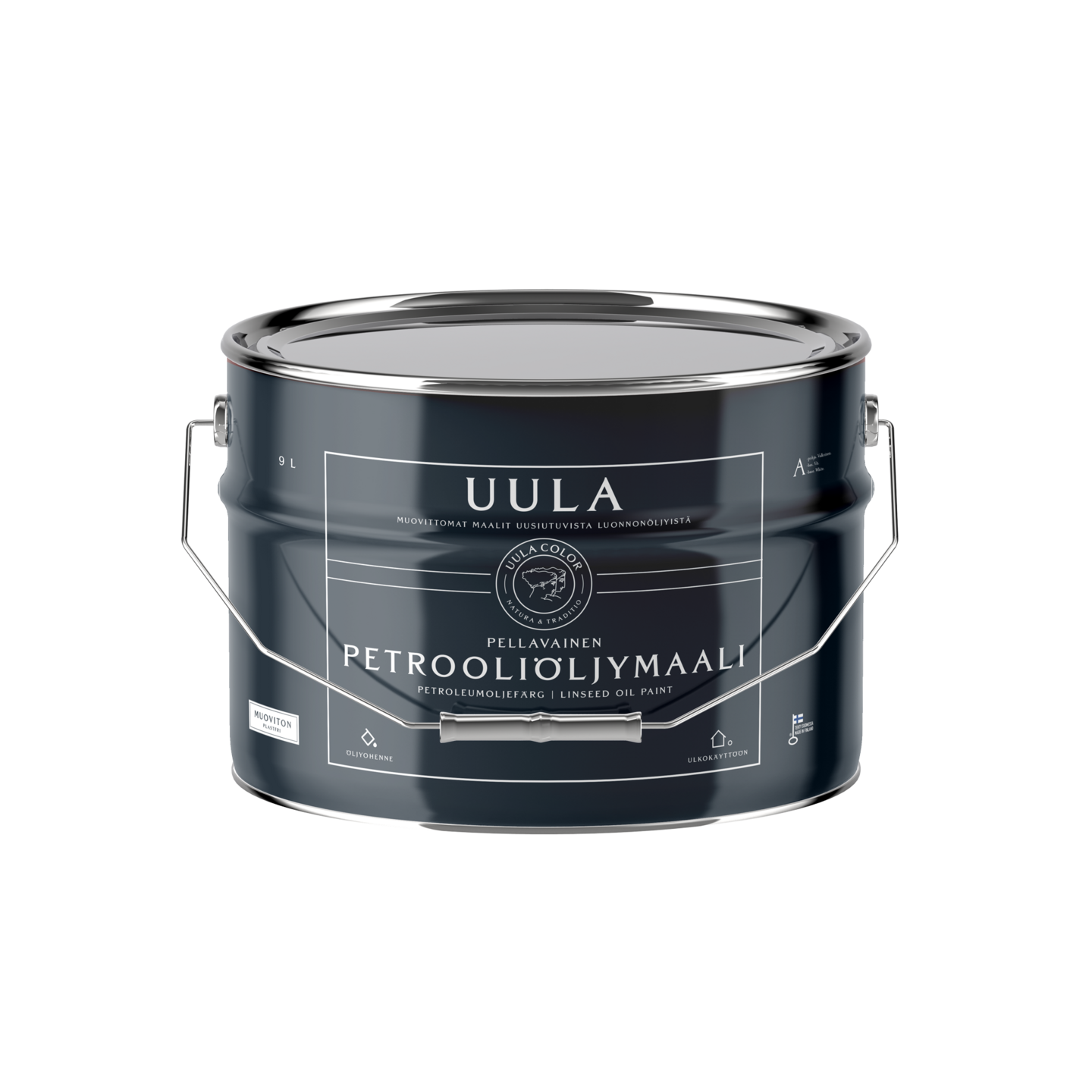 Uula Petrooliöljymaali 9 l C-pohja