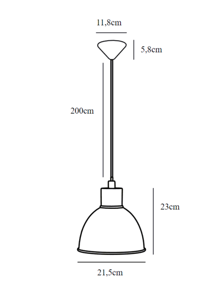Riippuvalaisin Nordlux Pop E27 215mm vihreä