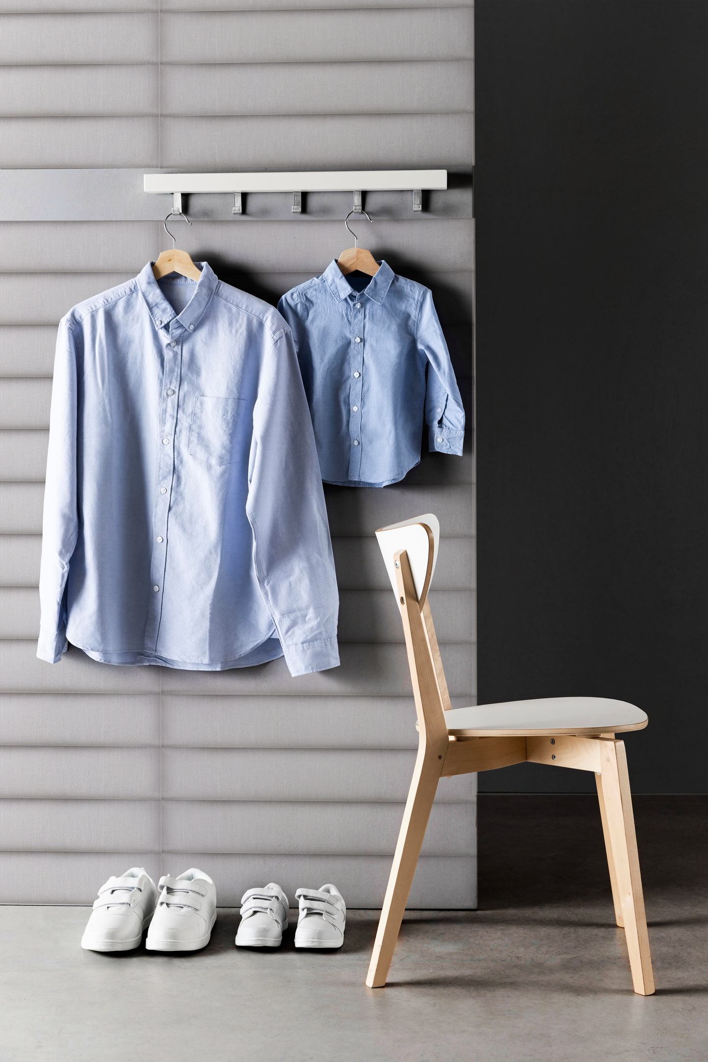 Akustiikkakangaspaneeli 90x15x3,6 vaaleanharmaa