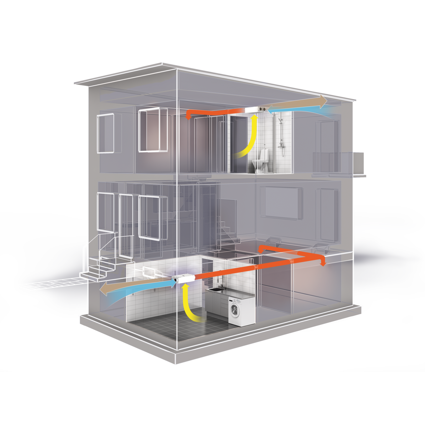 Ilmanvaihtolaite Pax Eos 100H LTO