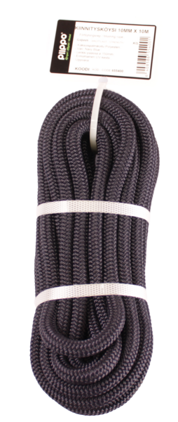 Kiinnitysköysi lenkillä Piippo 10mm 10m