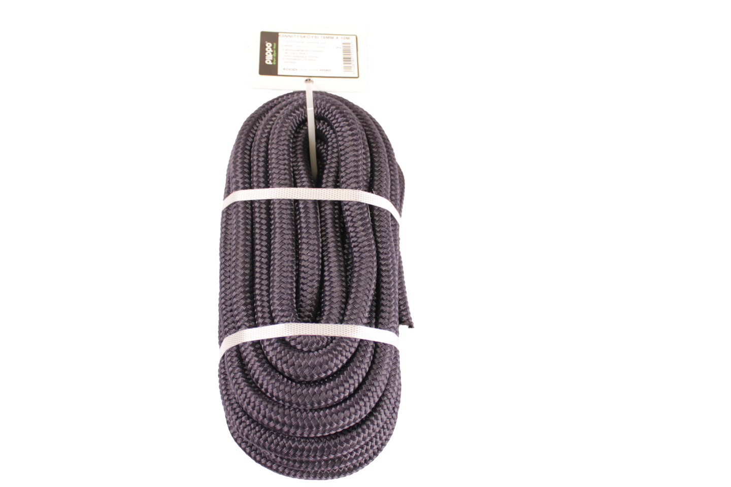 Kiinnitysköysi lenkillä Piippo 16mm 10m