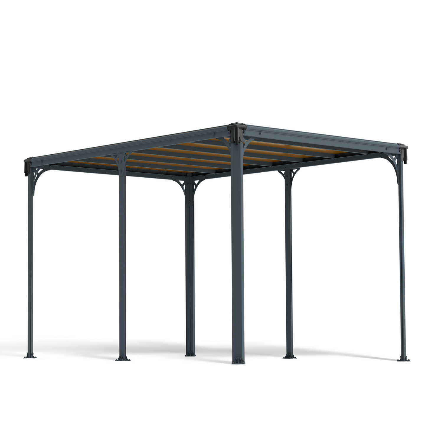 Pergola Palram Milano 4300 426x309x225cm harmaa