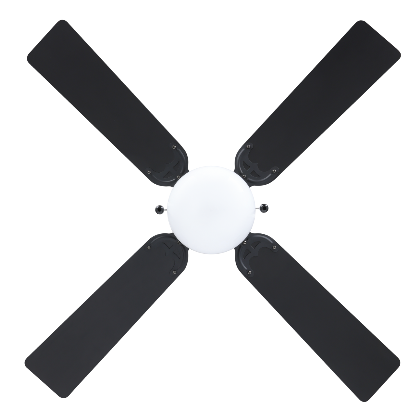 Tuuletinvalaisin EGLO Fortaleza musta/puu E27 maks. 60W, IP20