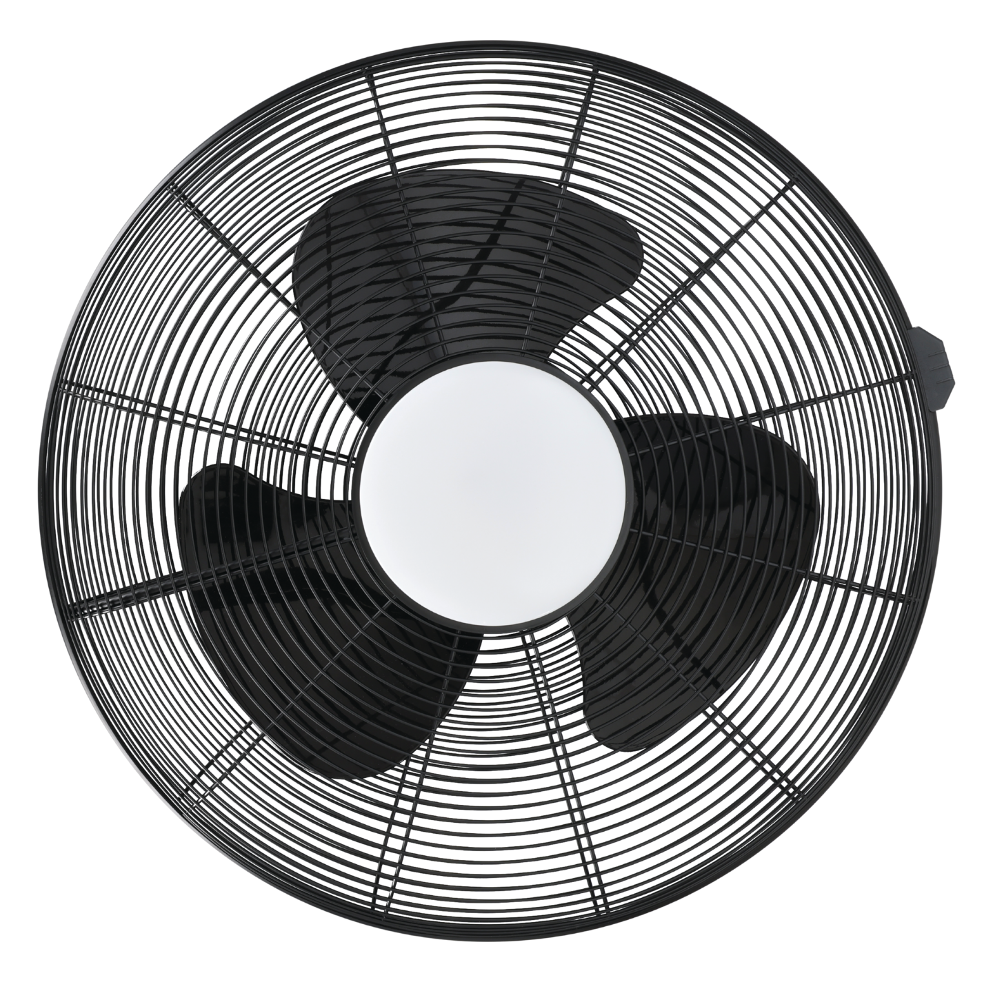 Tuuletinvalaisin EGLO Igeldo musta 15W led, IP20