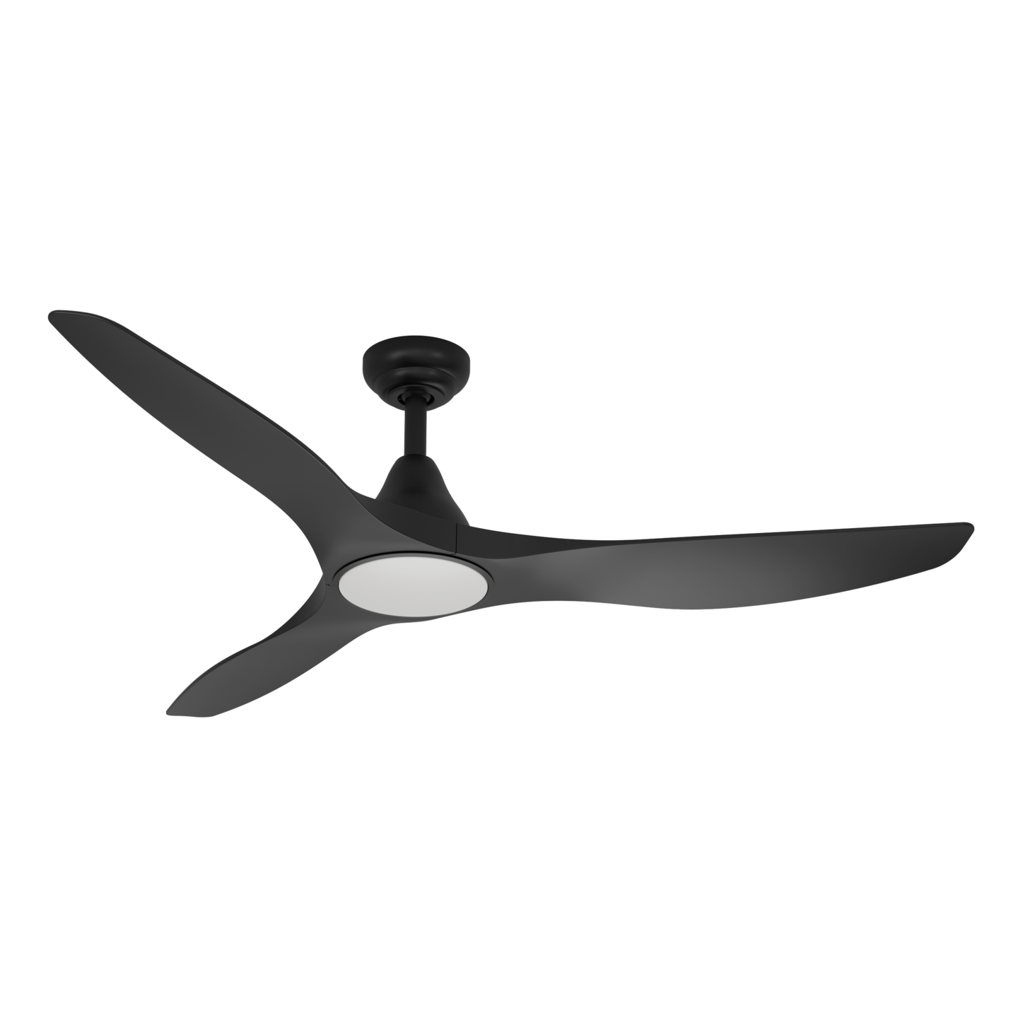 Tuuletinvalaisin EGLO Portsea led musta 19W IP20