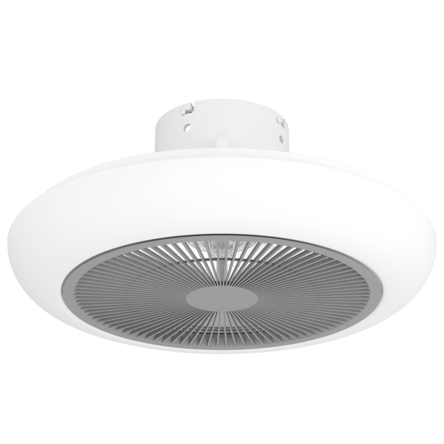 Tuuletinvalaisin EGLO Sayulita led valkoinen/harmaa 3x8,5W IP20