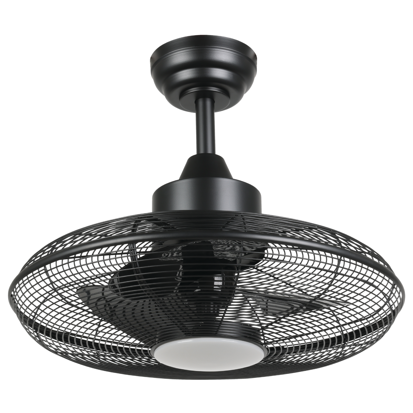 Tuuletinvalaisin EGLO Igeldo musta 15W led, IP20