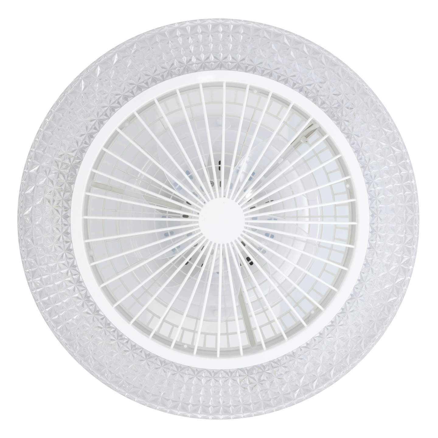 Tuuletinvalaisin EGLO Malinska led valkoinen 3x12,6W IP20