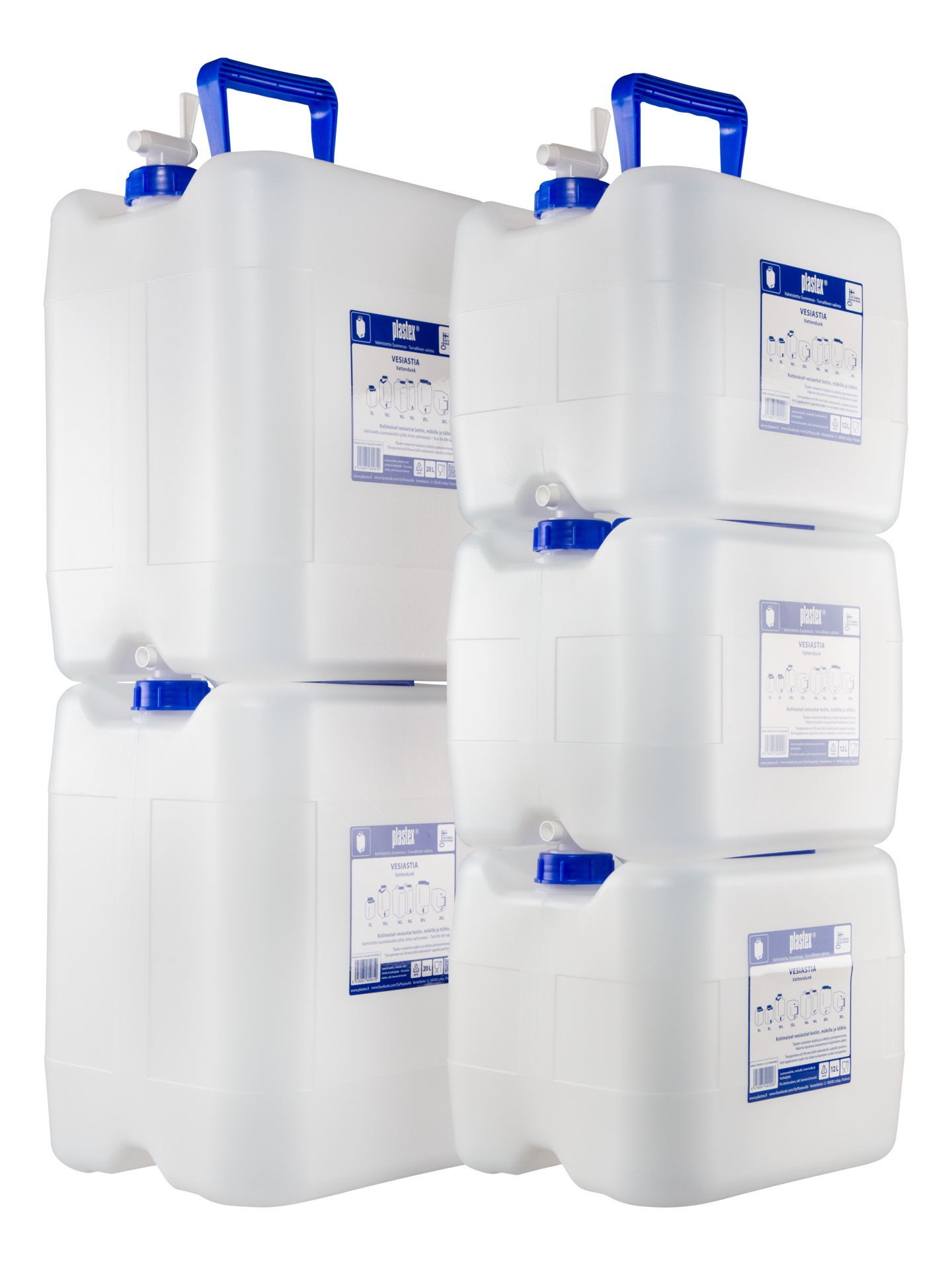 Vesiastia Plastex 20L LV hanakorkki