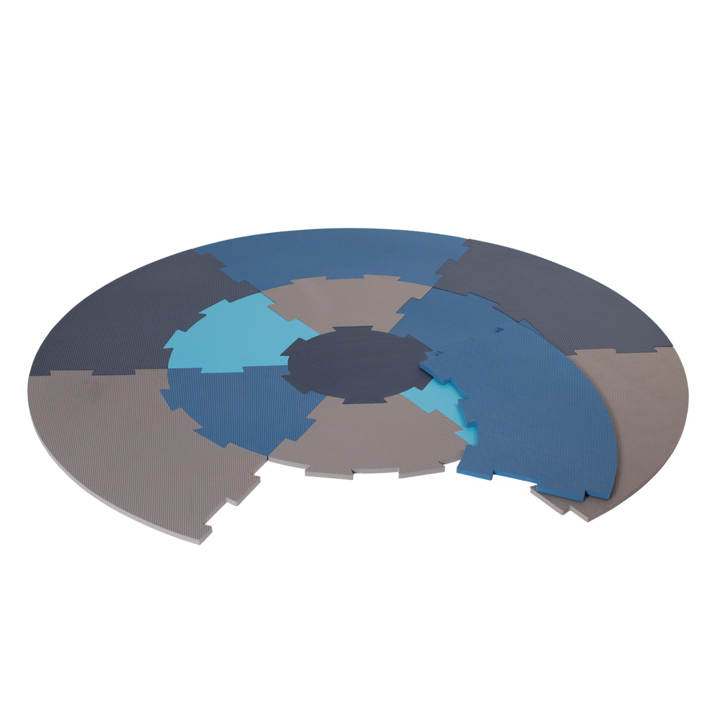 Leikkimatto sininen halkaisija 120cm