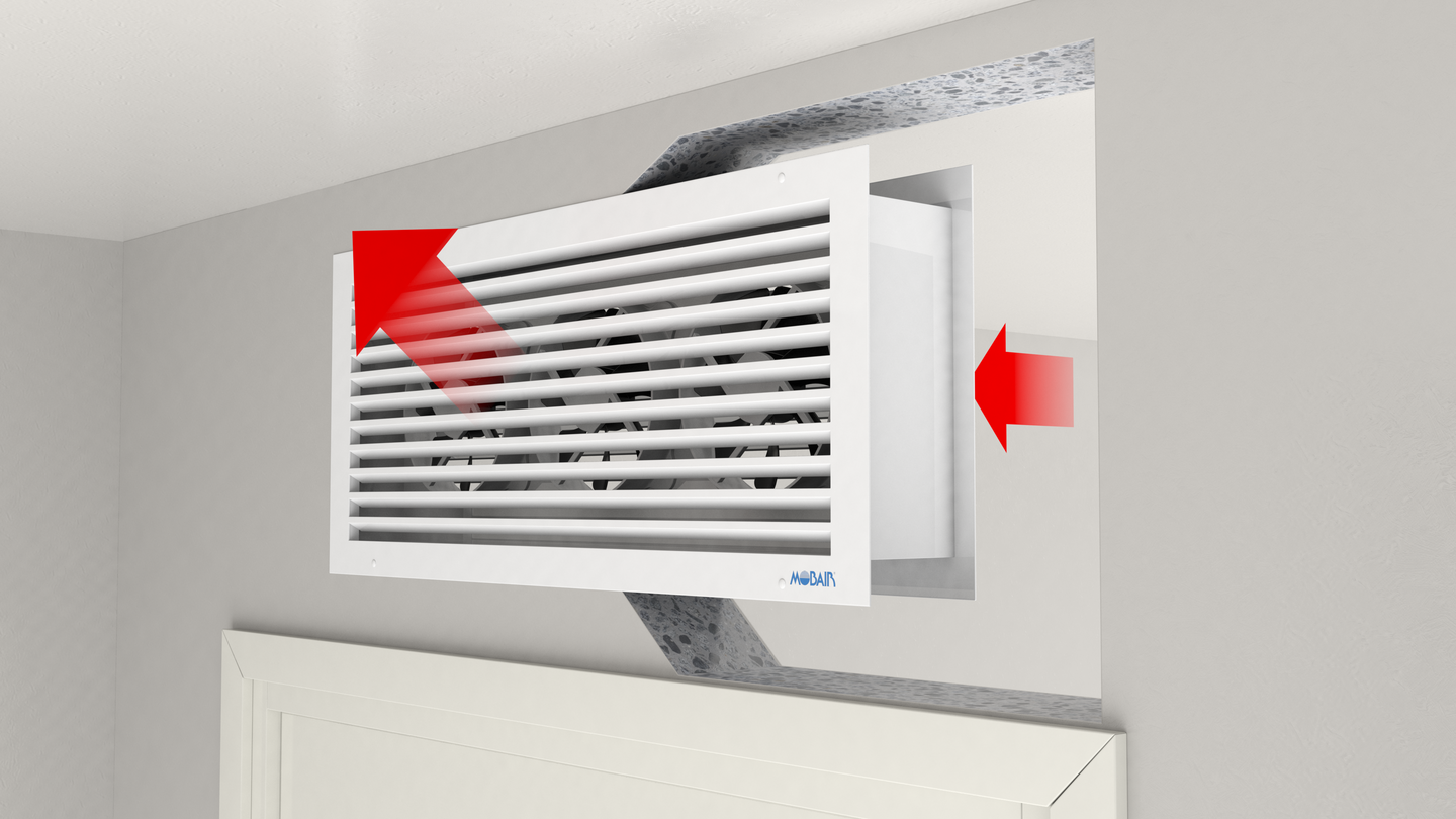 Lämmönsiirtopuhallin Mobair M4100