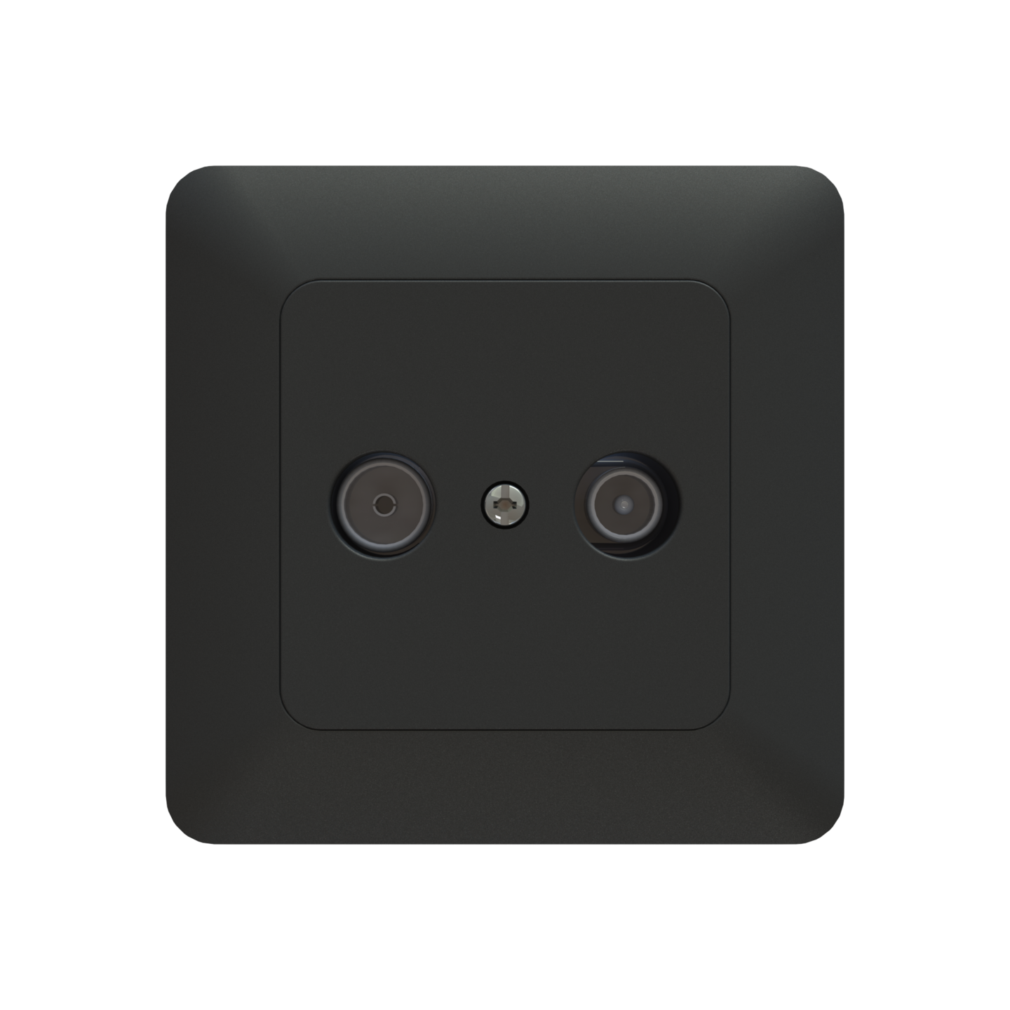 Antennipistorasia uppo OPAL päät/ketjutettava musta