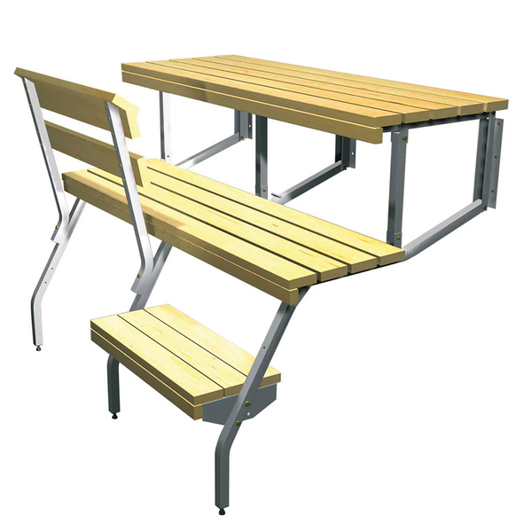 Lauderunko Markki saranoitu tummanharmaa