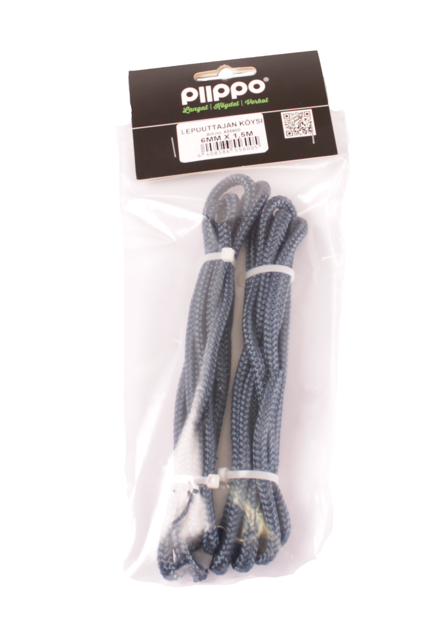 Lepuuttajan köysi Piippo 6Mm 2Kpl