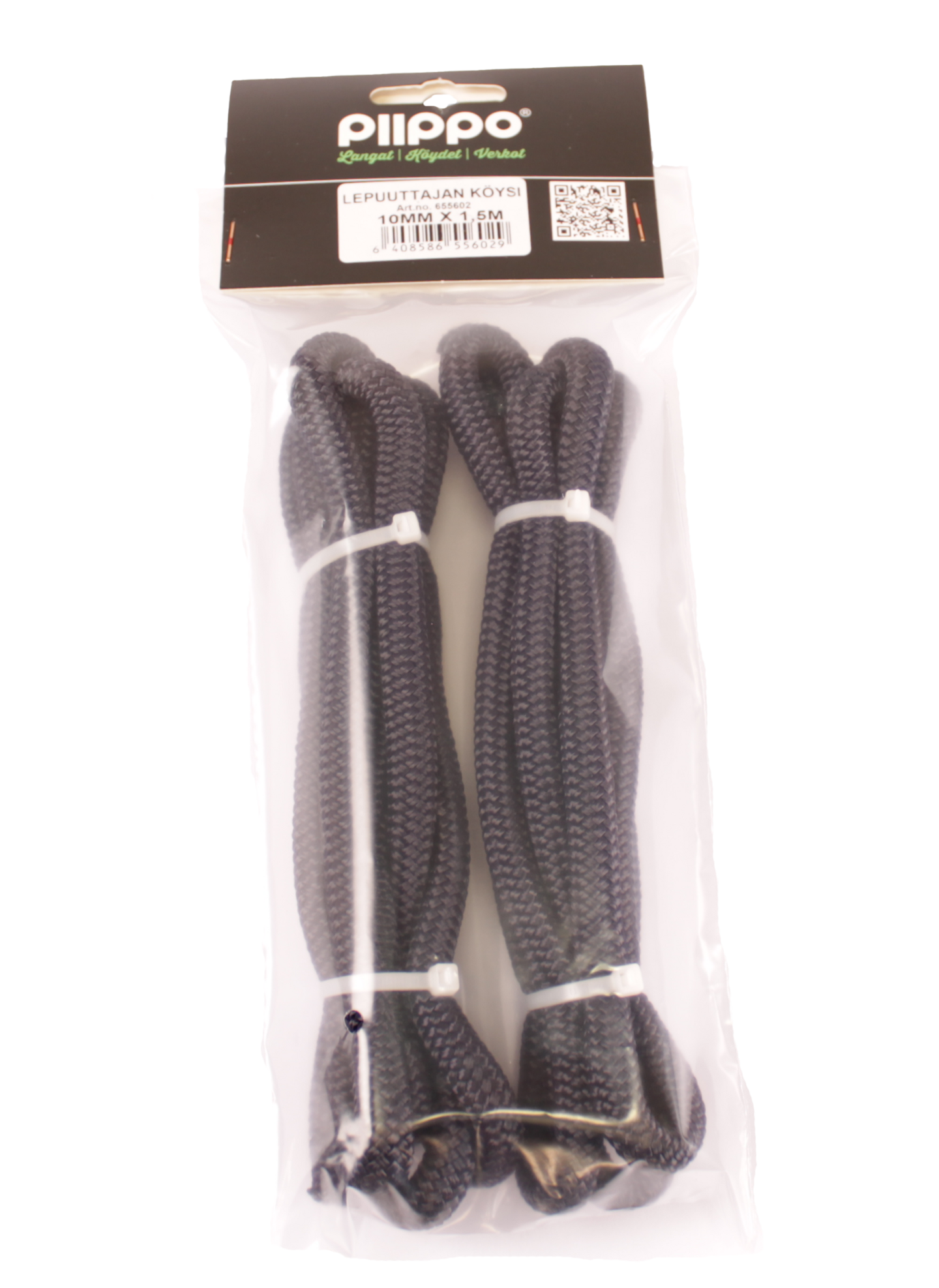 Lepuuttajan köysi Piippo 10Mm 2Kpl