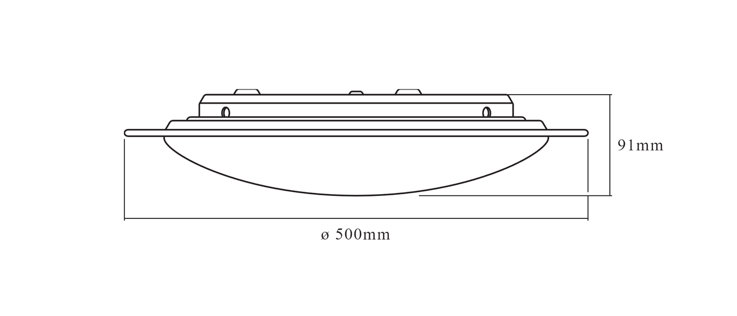 Led-kattovalaisin LEDVANCE Orbis Sparkle 460mm 24W 2800-6000K 2600lm