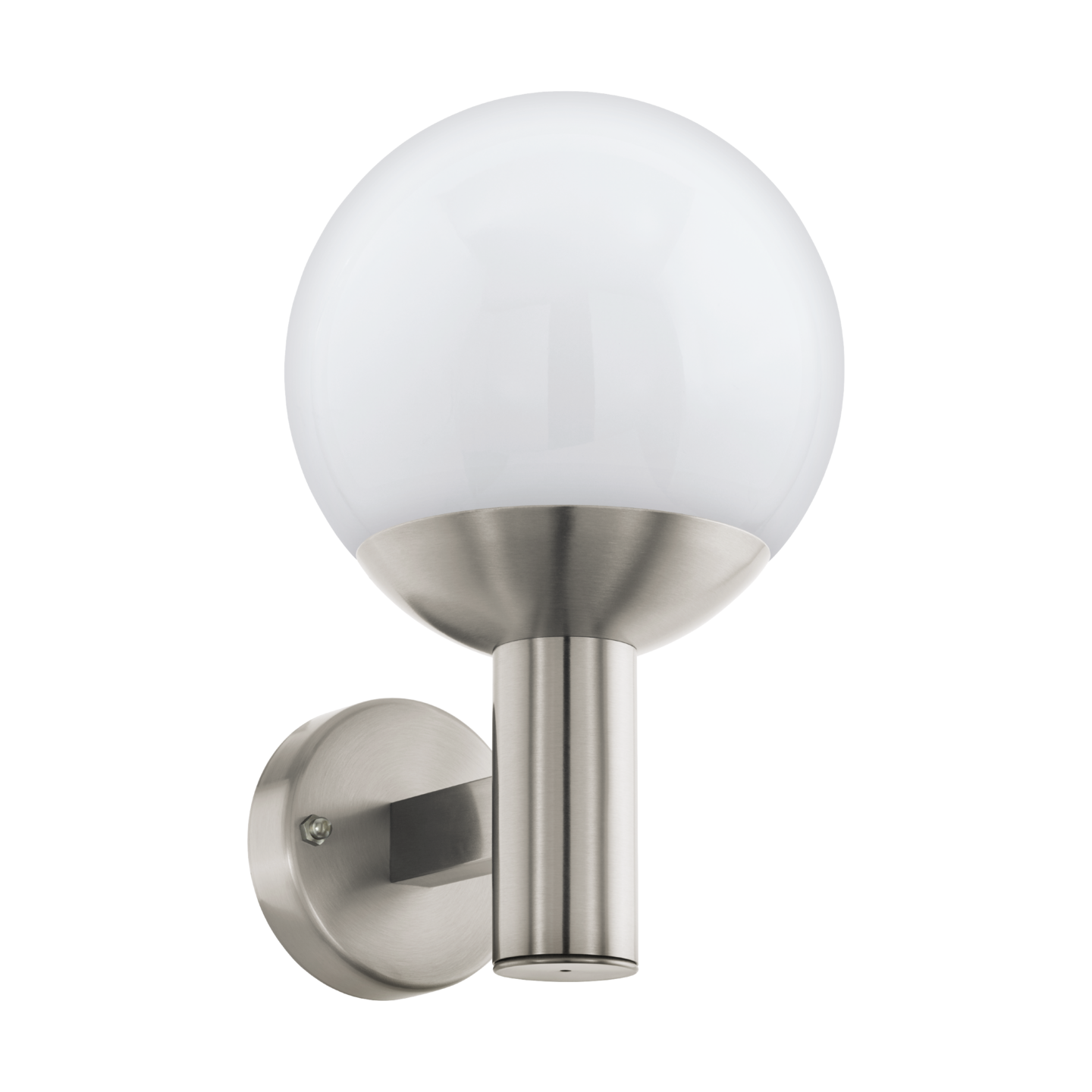 Ulkoseinävalaisin EGLO Connect.z Nisia-z rosteri/valkoinen 9W E27 RGB IP44