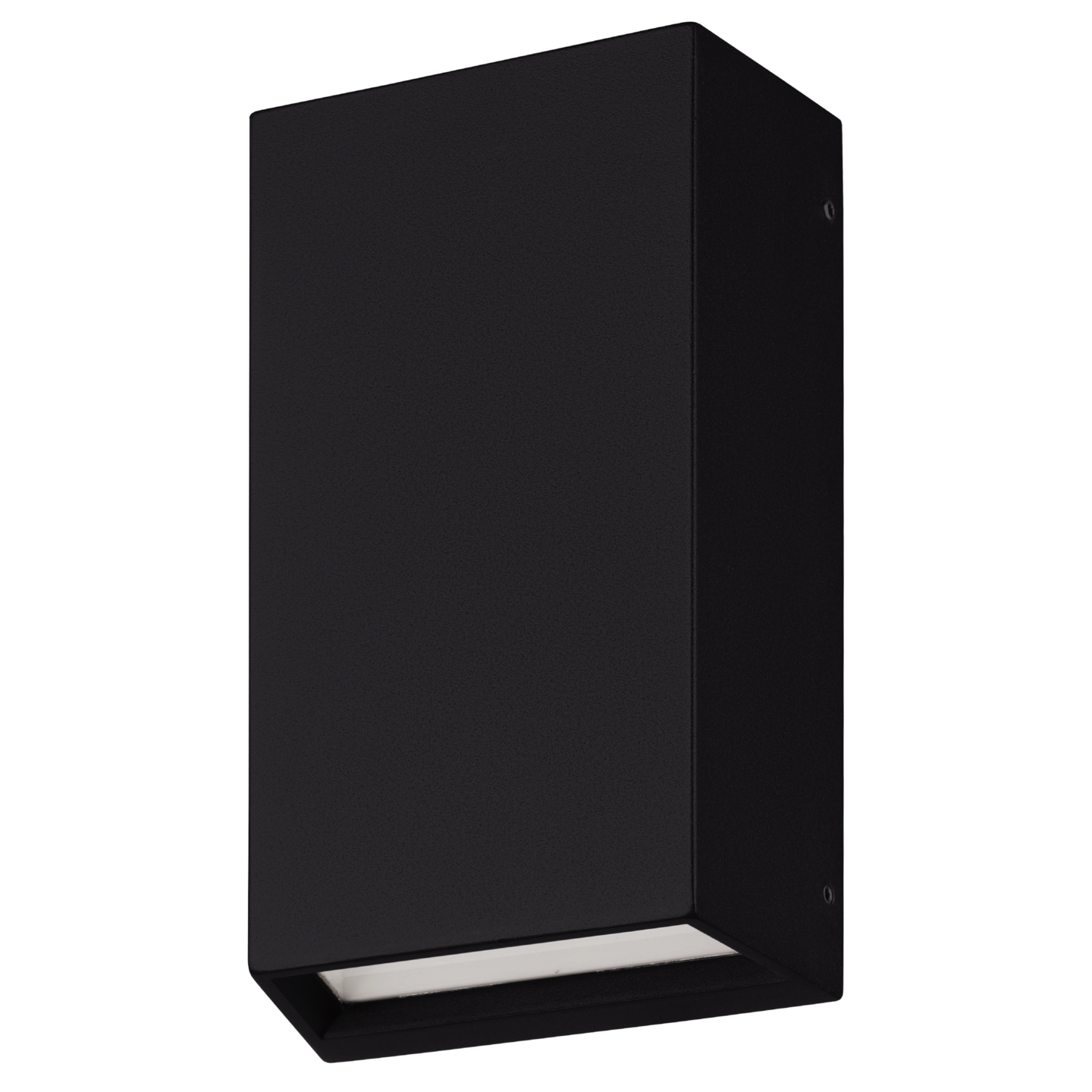 Ulkoseinävalaisin EGLO Spongano 12x20cm musta 2x5W led IP65