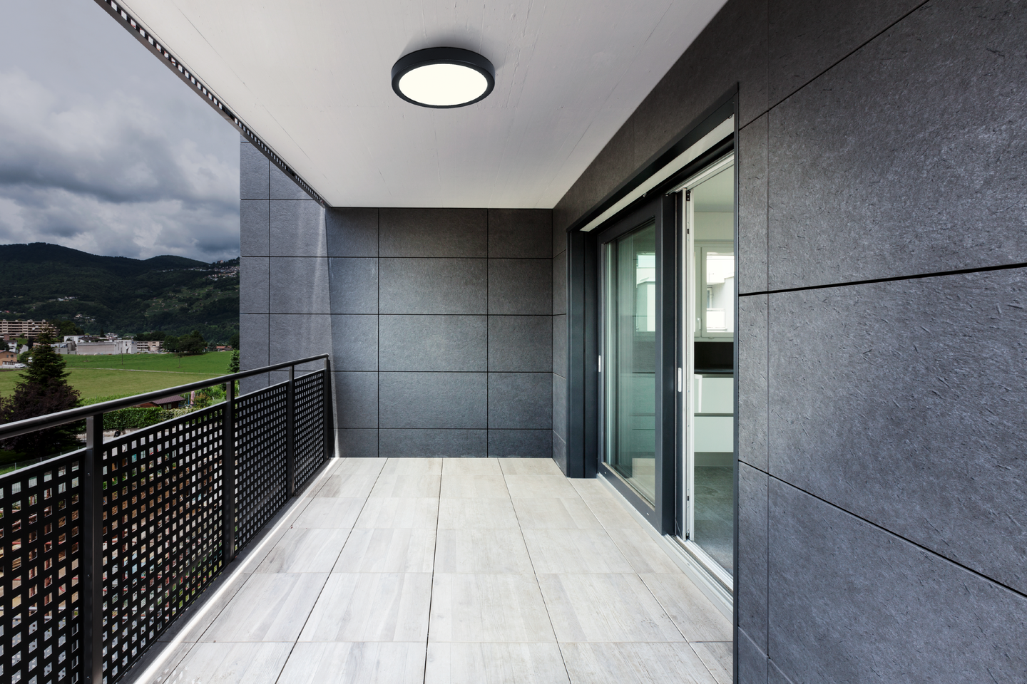 Ulkokattovalaisin EGLO Argolis 2 musta 28,5cm 20,5W led IP44