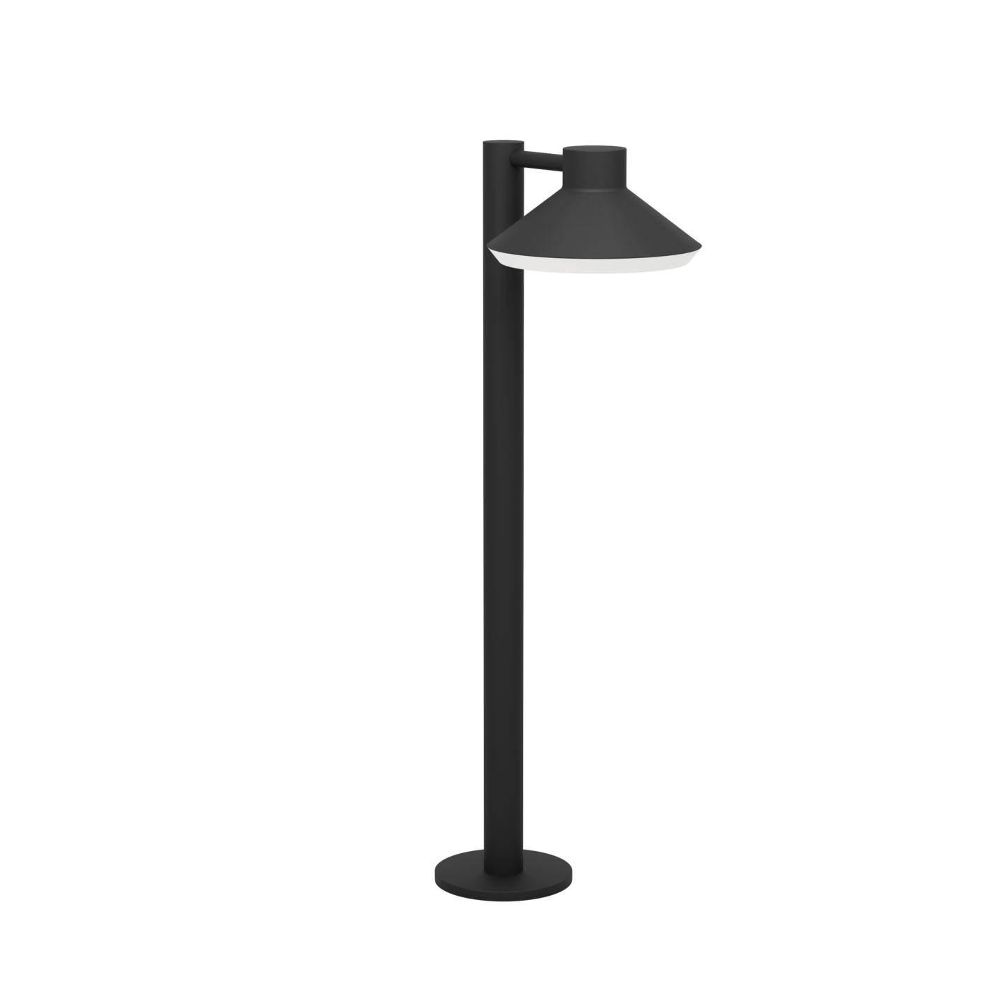 Ulkopylväsvalaisin EGLO Ninnarella 4,6W GU10 IP44 musta/valkoinen