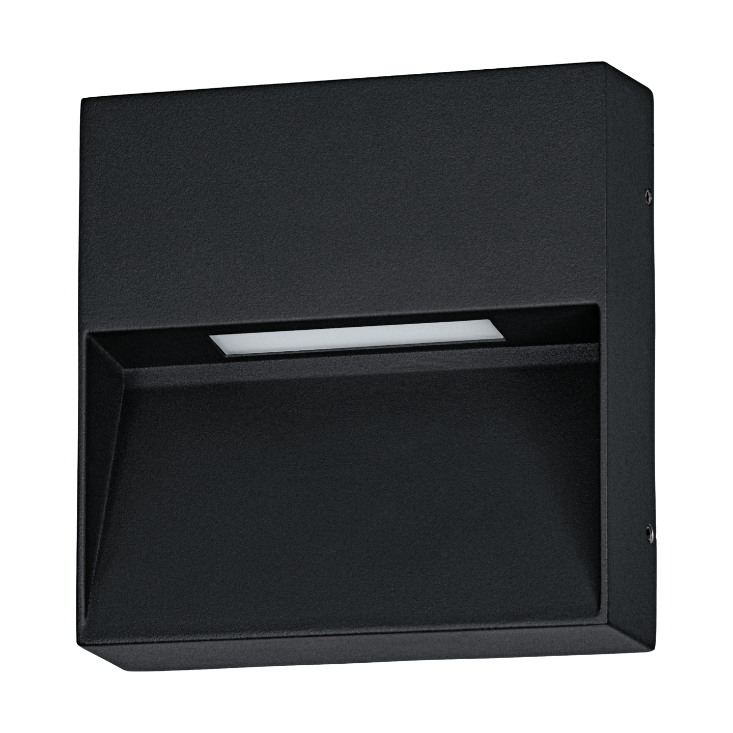 Ulkoseinävalaisin EGLO Maruggio 15x15cm musta 4,8W led IP65