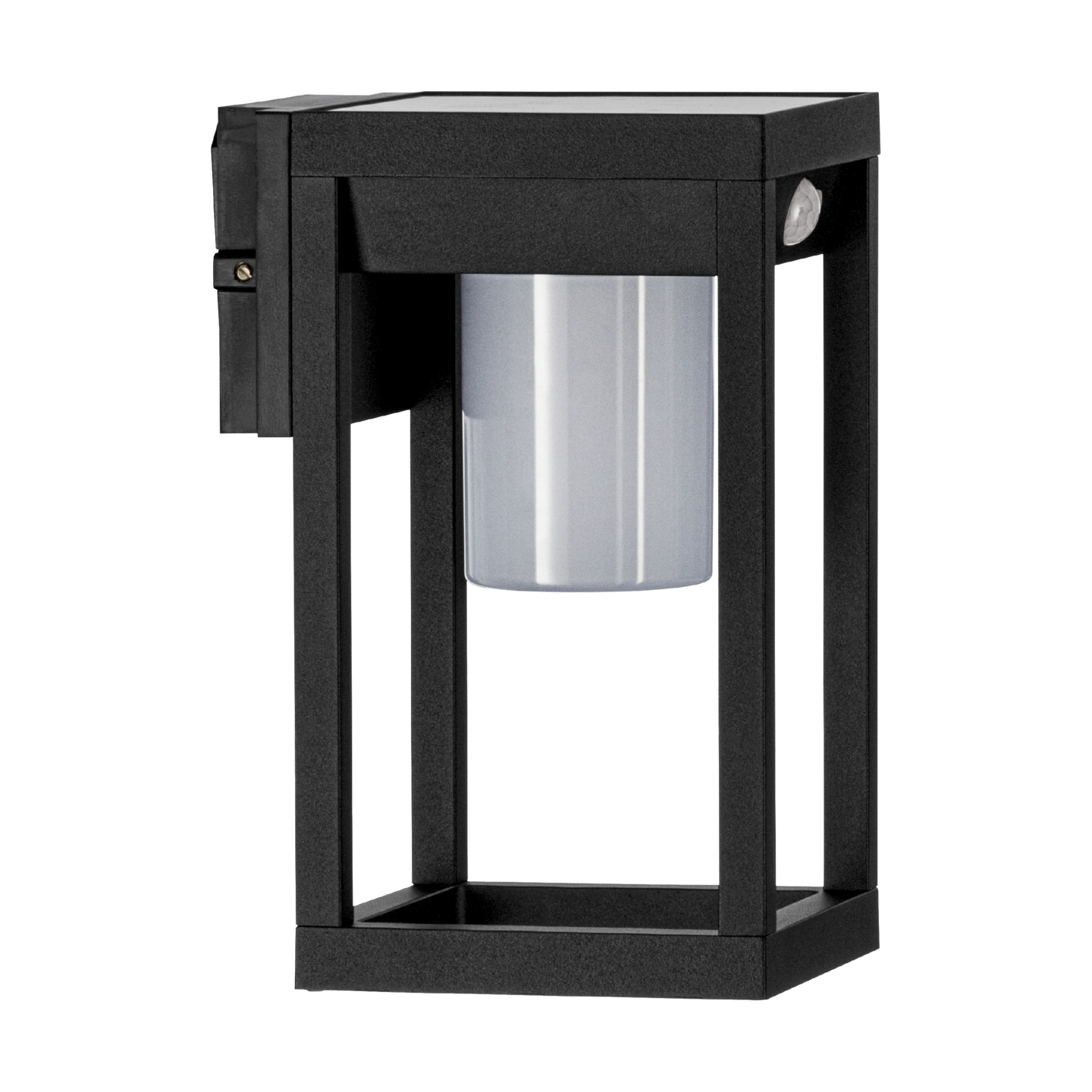 Aurinkokennovalaisin EGLO Martano liiketunnistimella musta 3,7W led IP44