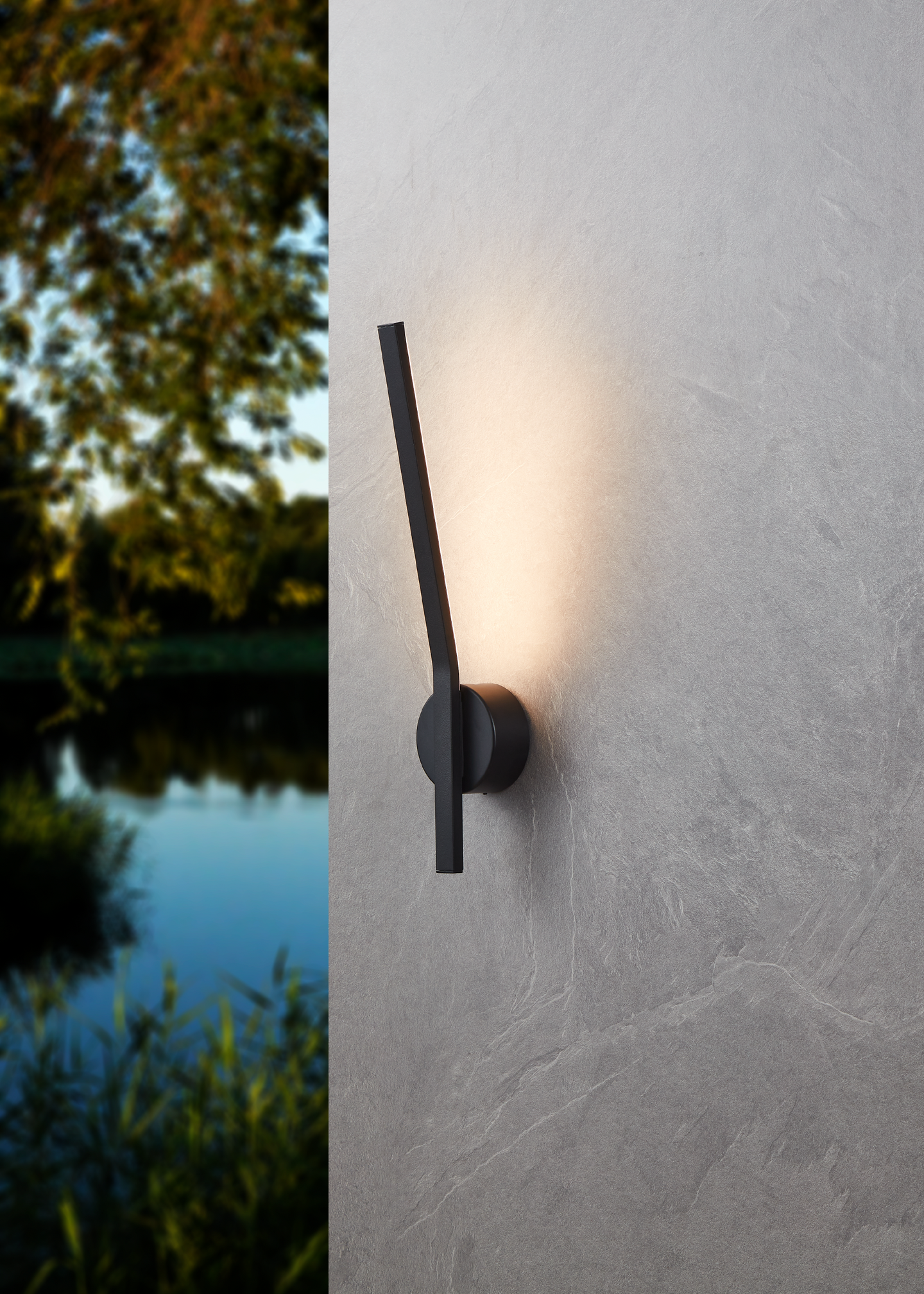 Ulkoseinävalaisin EGLO Taparita musta 11W led IP55