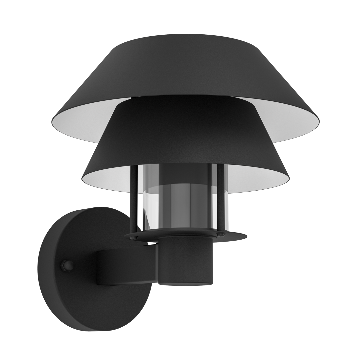 Ulkoseinävalaisin EGLO Chiappera 40W E27 IP44 musta