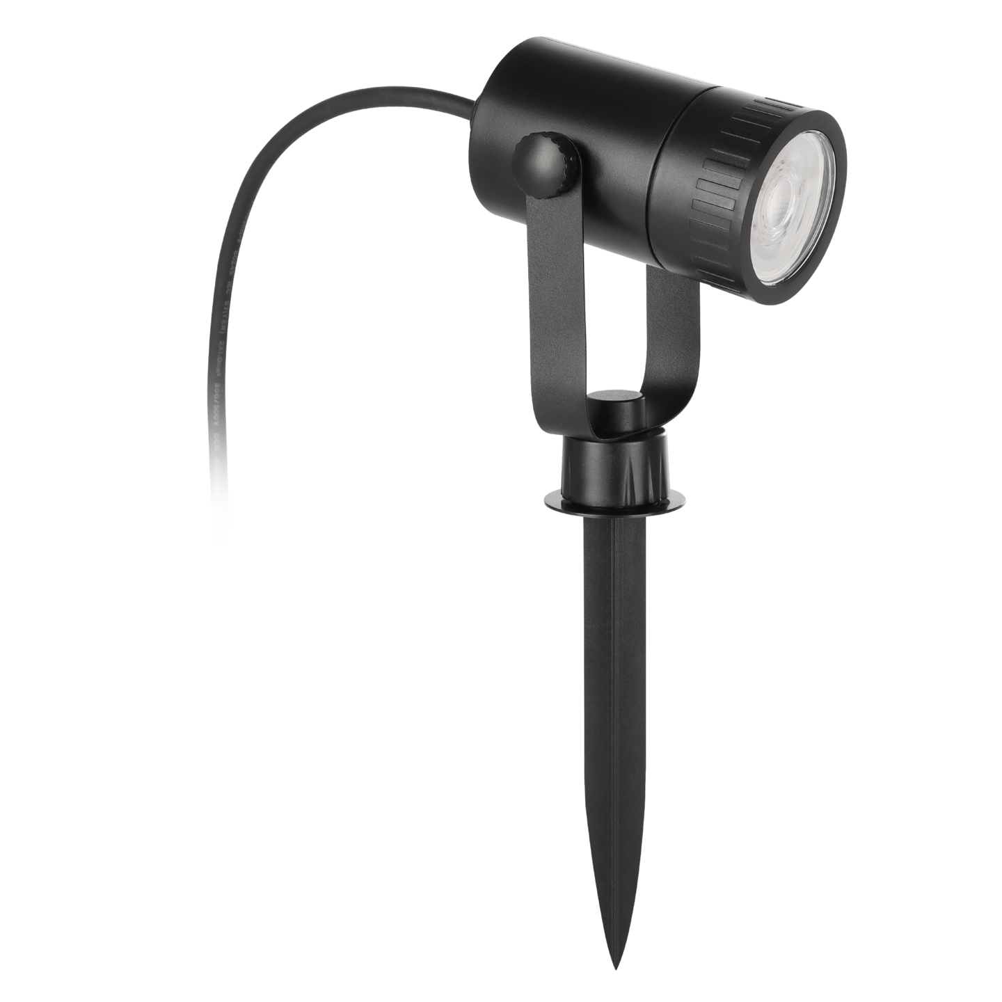 Ulkospottivalaisin EGLO Connect.z Nema-Z maapiikillä musta RGB 5W GU10 led IP65