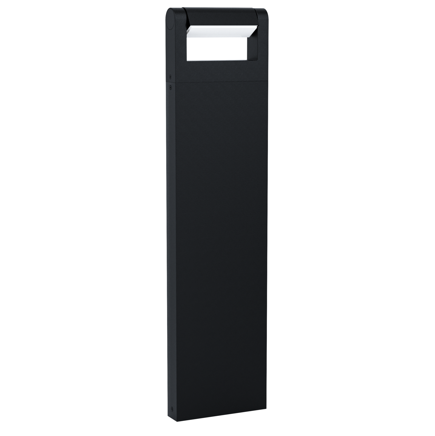 Ulkopylväsvalaisin EGLO Brianza 80cm musta/valkoinen 4,8W led IP44