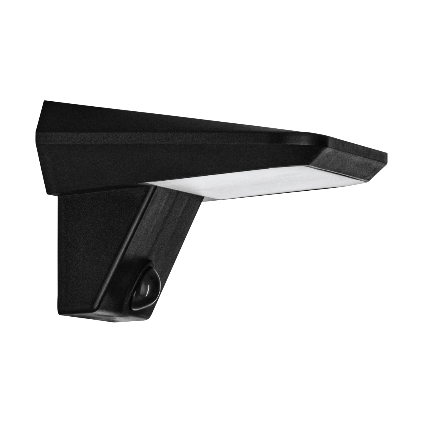 Aurinkokennovalaisin EGLO Porrassa liiketunnistimella musta 40x0,5W 800lm