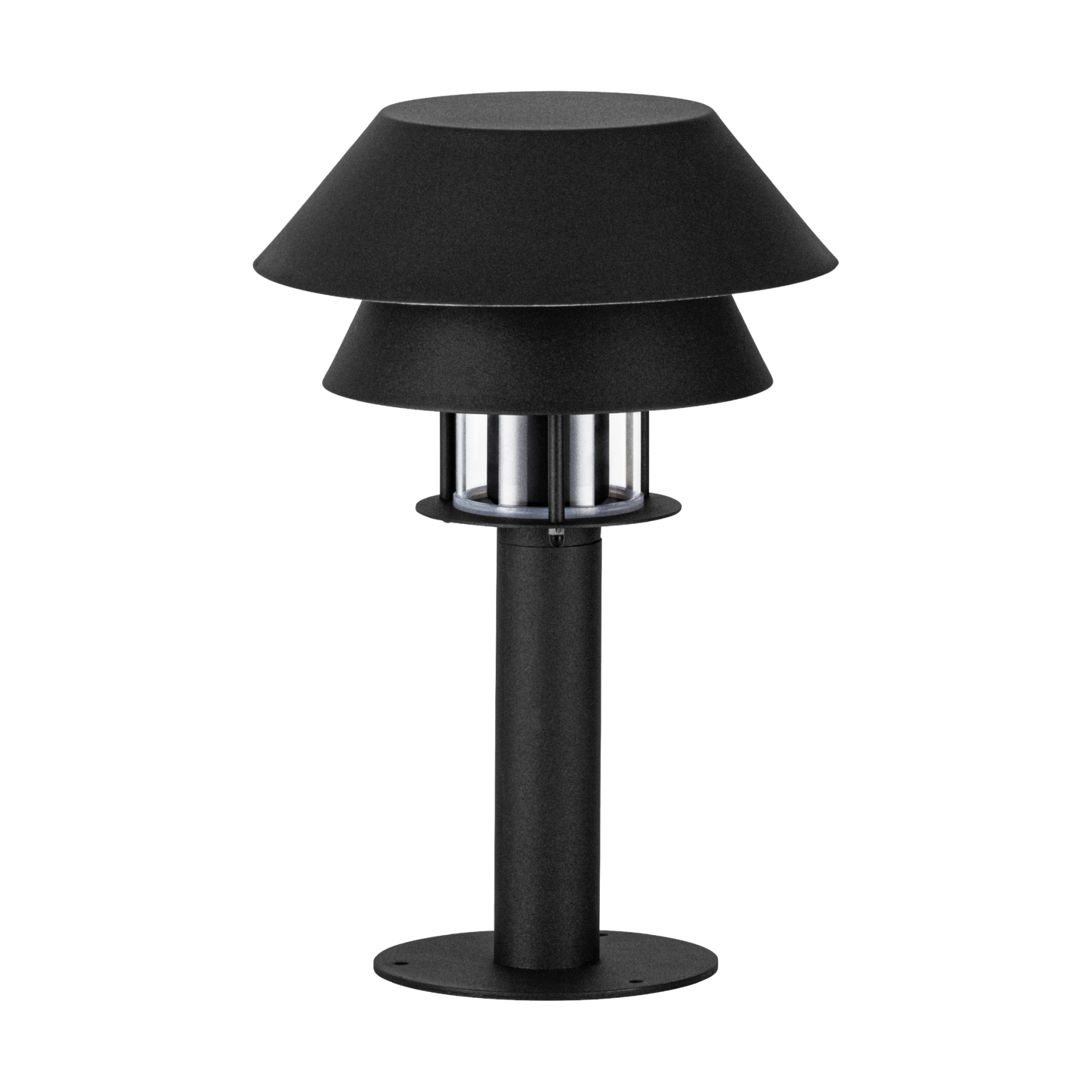 Ulkopylväsvalaisin EGLO Chiappera 33 cm musta 40W E27 IP65