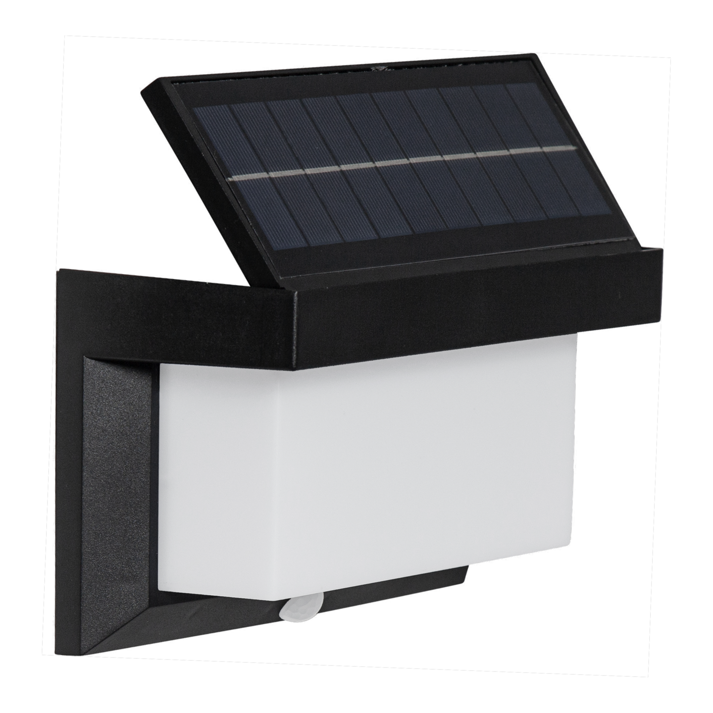 Aurinkokennovalaisin EGLO Utrera liiketunnistimella musta 32x0,12W 800lm