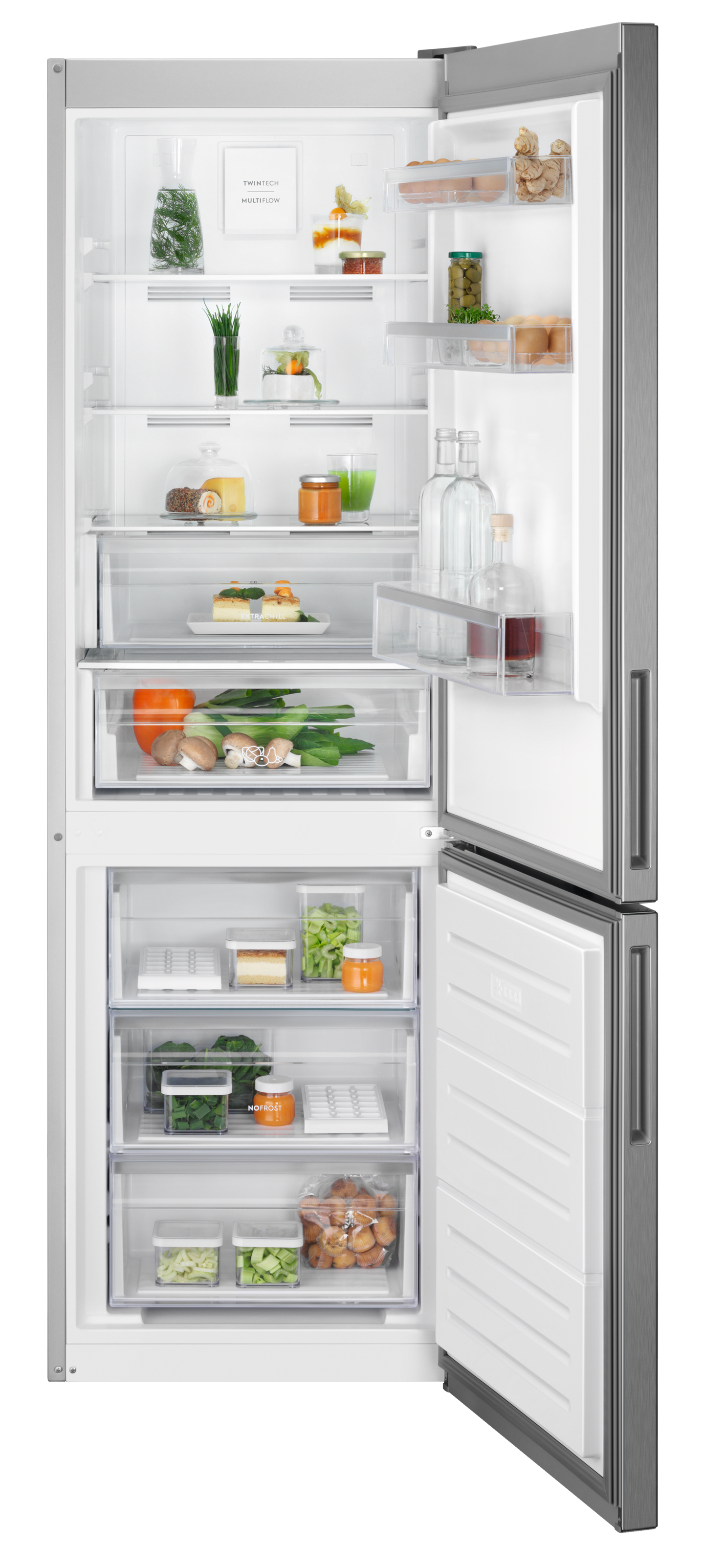 Jääkaappi-pakastin Electrolux LNT6ME32U2 teräs