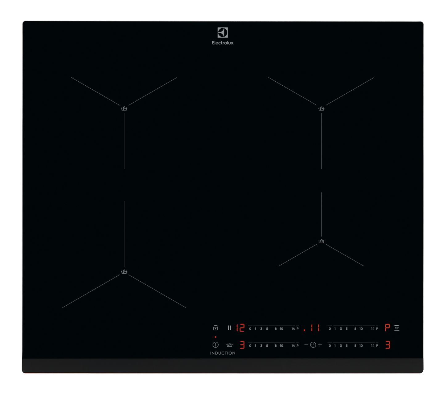 Keittiotaso Electrolux HOF650BMF 60cm induktio